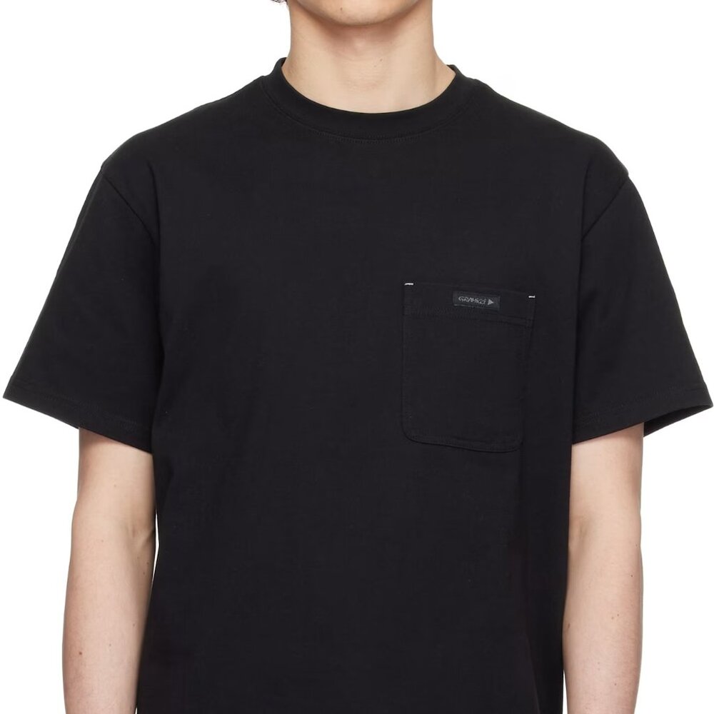 Gramicci x and wander Backprint T-Shirt - Unisex | Small | Black